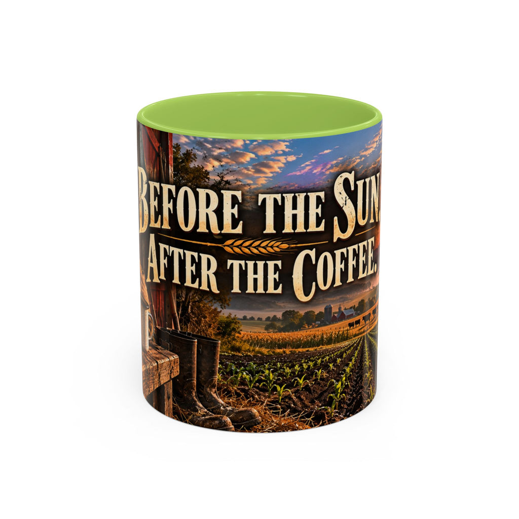 Before The Sun – Farmer Full-Wrap Mug