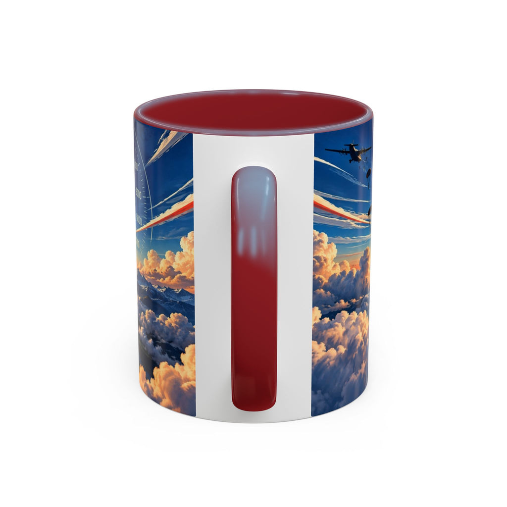 Gravity Can Wait – Skydiver Full-Wrap Mug