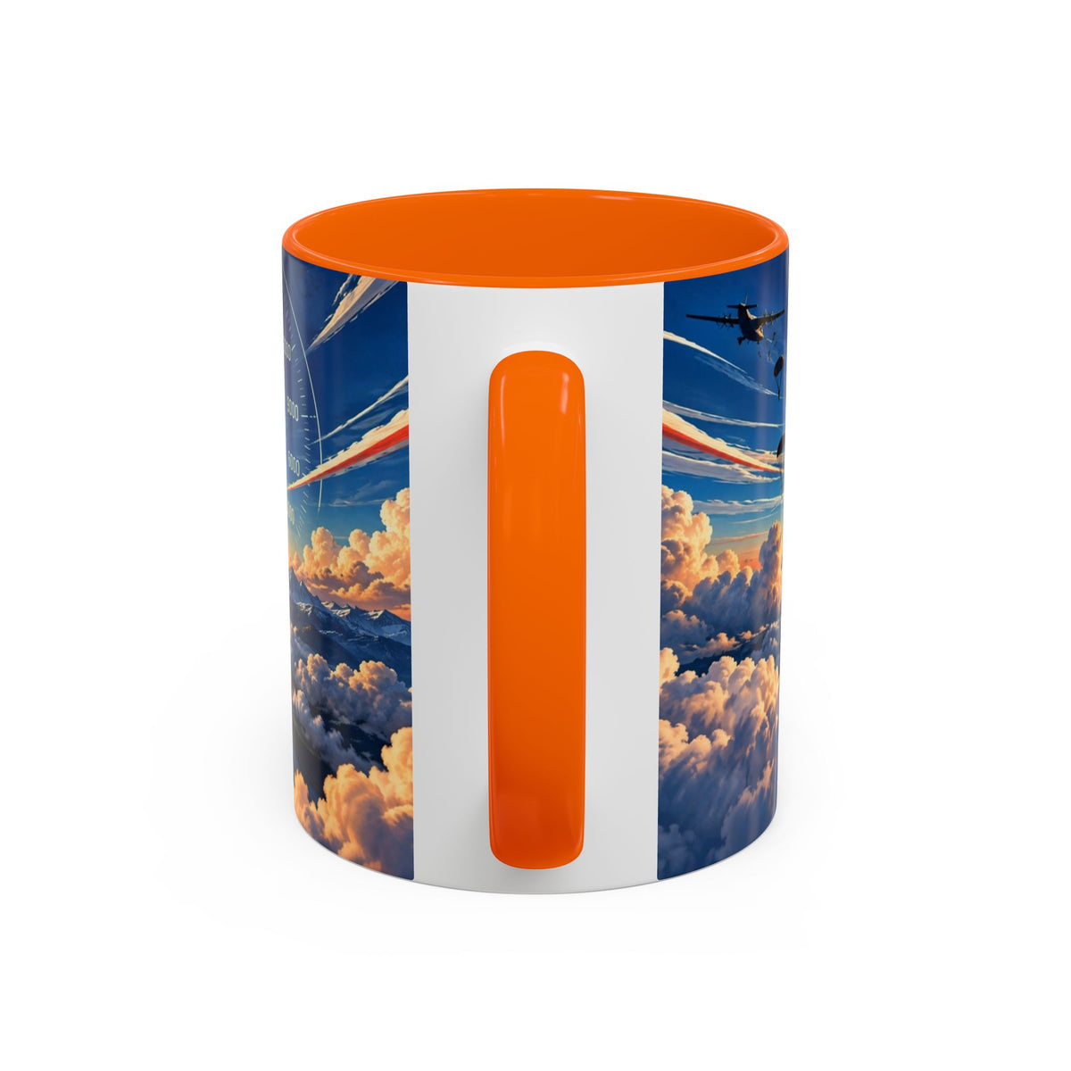 Gravity Can Wait – Skydiver Full-Wrap Mug
