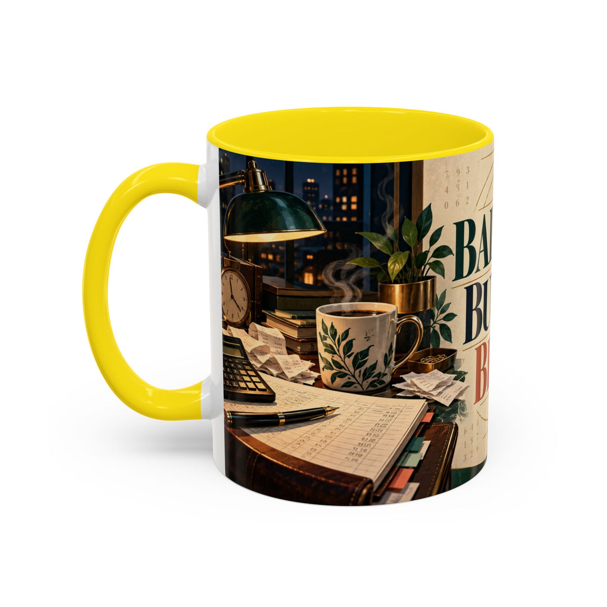 Balance Budget Brew – Accountant Full-Wrap Mug
