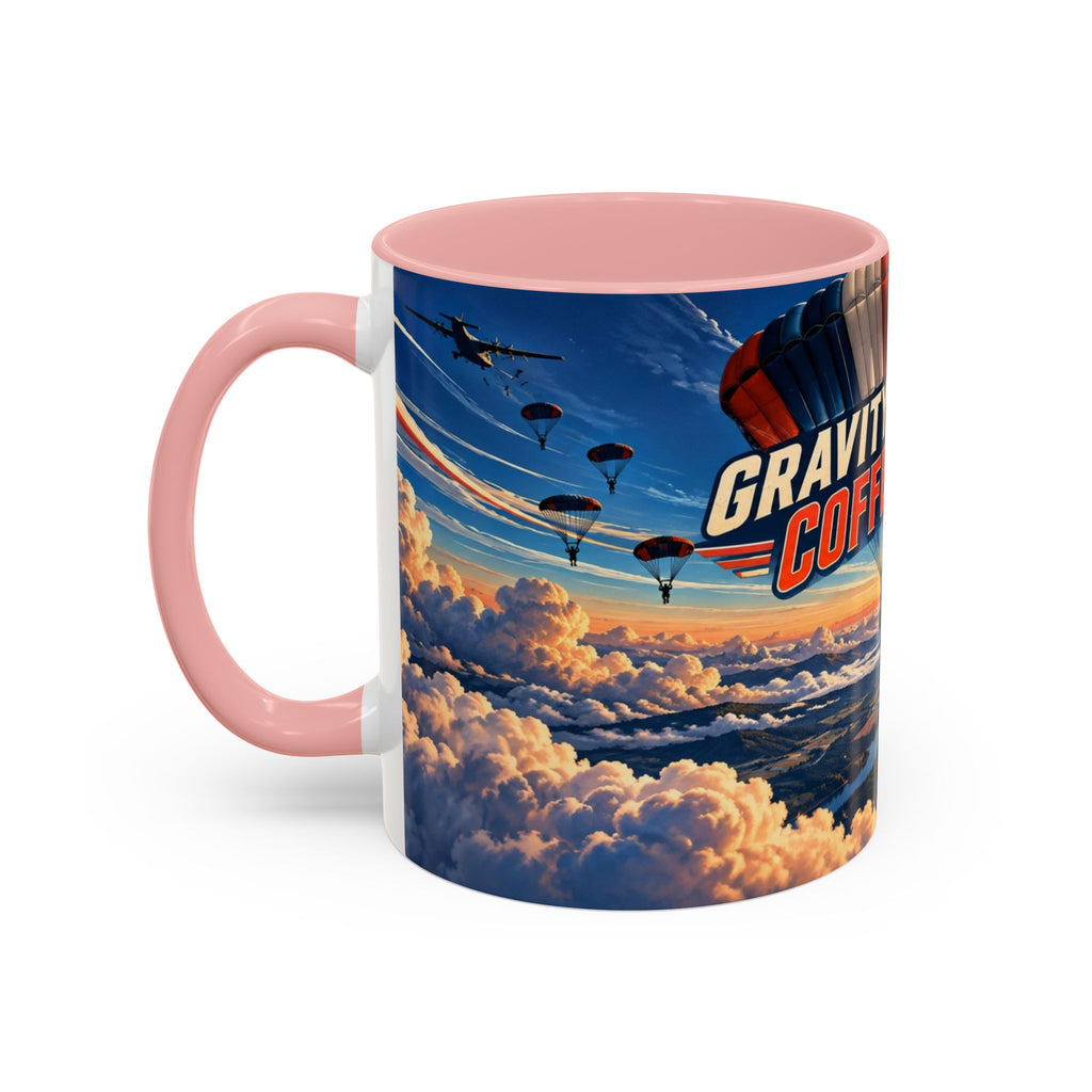 Gravity Can Wait – Skydiver Full-Wrap Mug