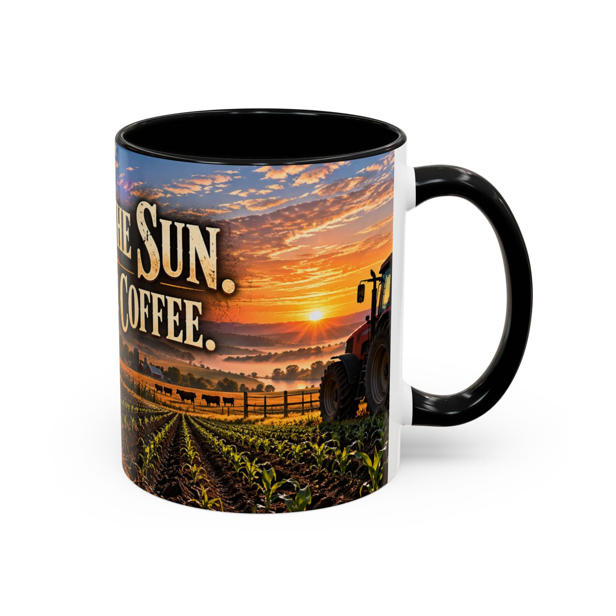 Before The Sun – Farmer Full-Wrap Mug