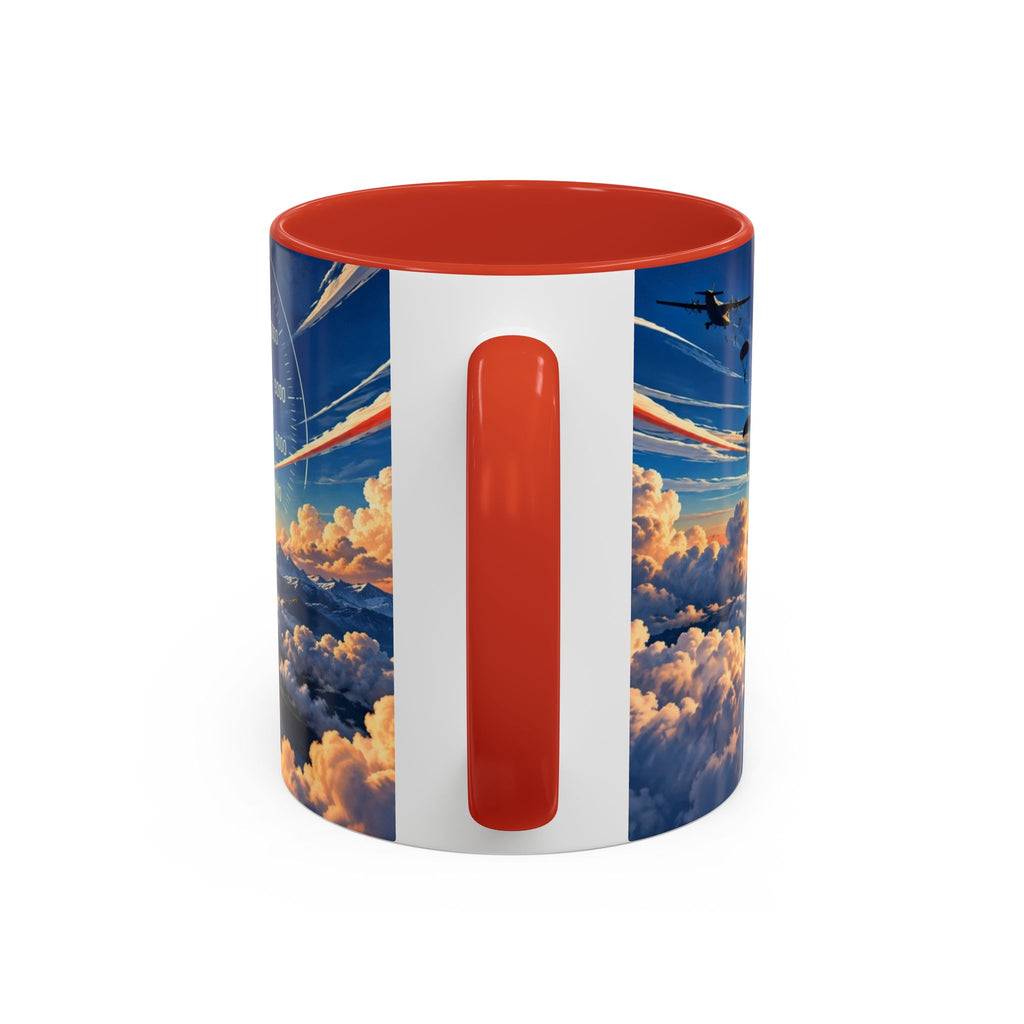 Gravity Can Wait – Skydiver Full-Wrap Mug