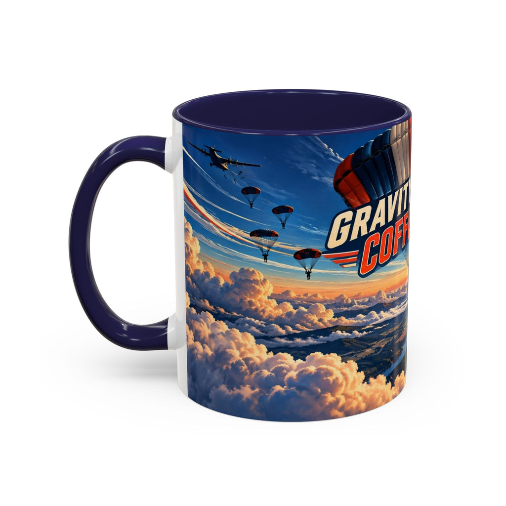 Gravity Can Wait – Skydiver Full-Wrap Mug