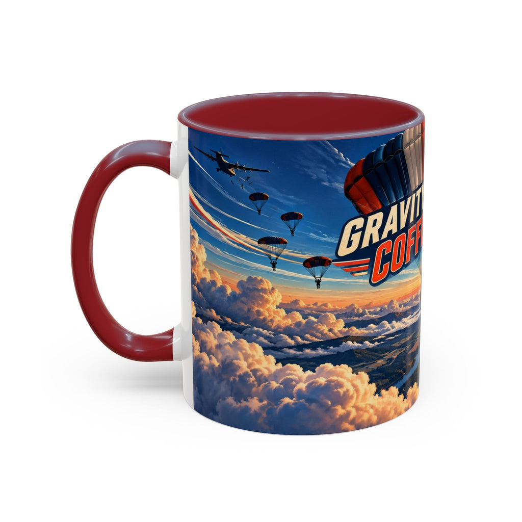 Gravity Can Wait – Skydiver Full-Wrap Mug