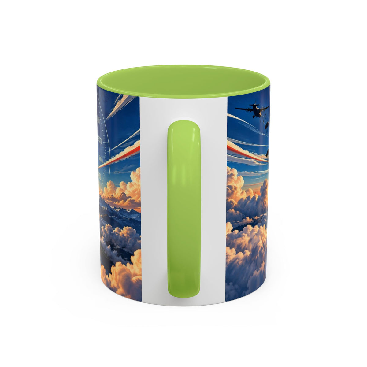 Gravity Can Wait – Skydiver Full-Wrap Mug