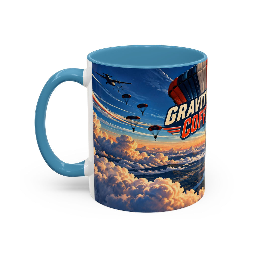 Gravity Can Wait – Skydiver Full-Wrap Mug