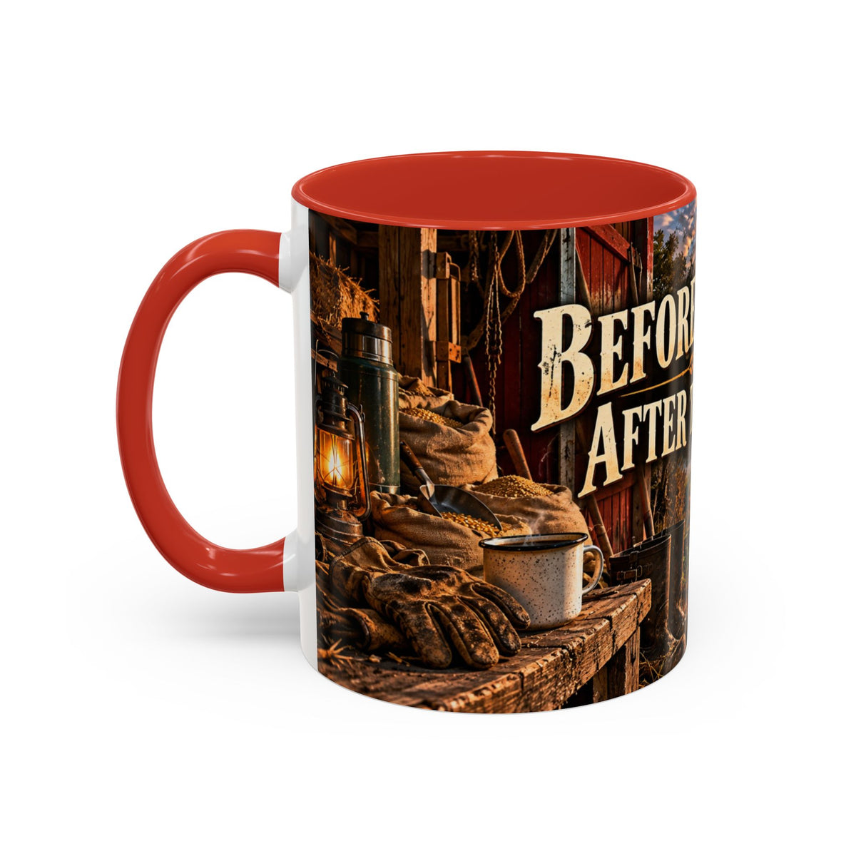 Before The Sun – Farmer Full-Wrap Mug