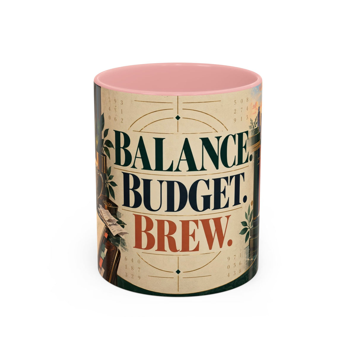 Balance Budget Brew – Accountant Full-Wrap Mug