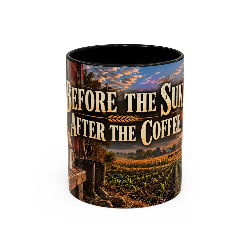 Before The Sun – Farmer Full-Wrap Mug