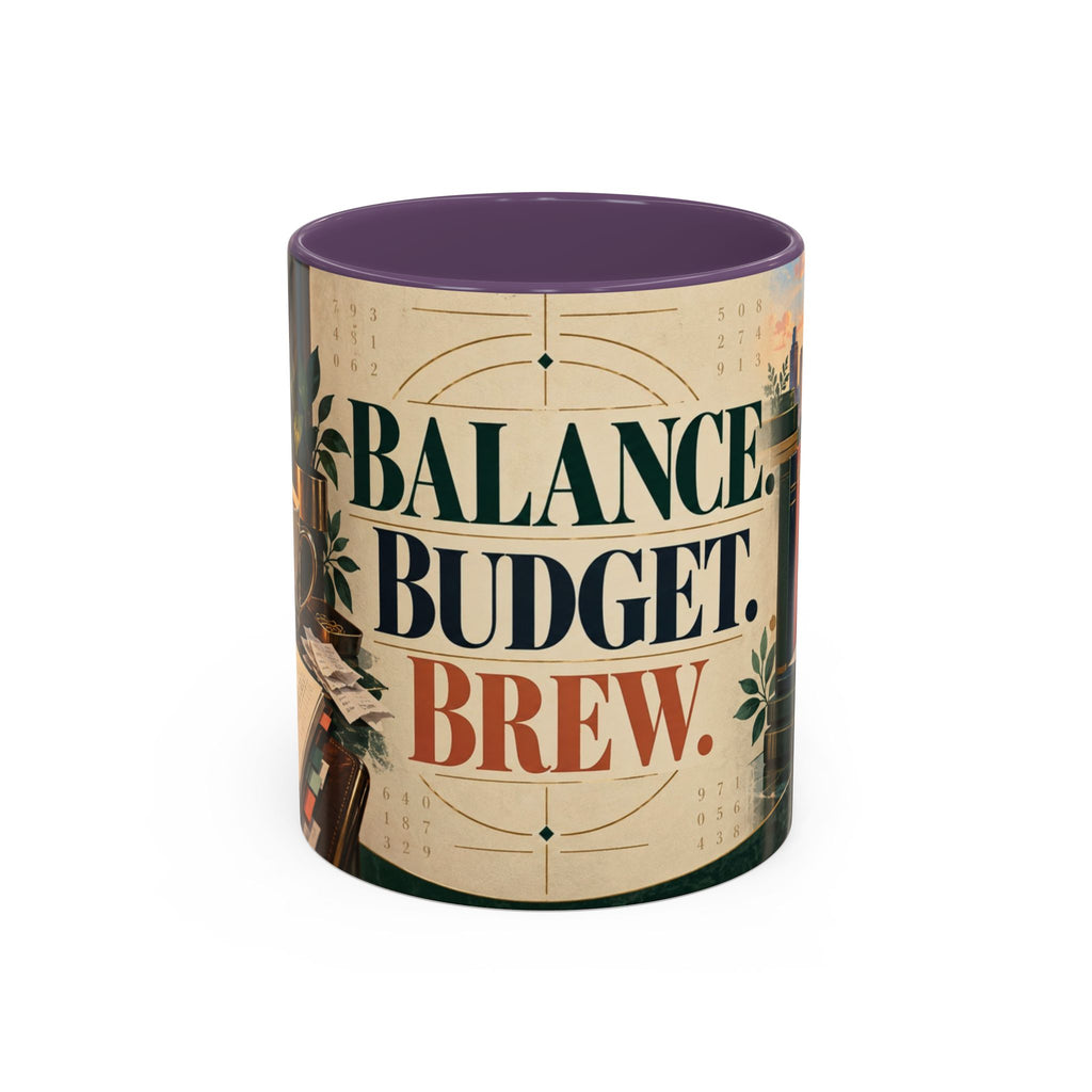 Balance Budget Brew – Accountant Full-Wrap Mug