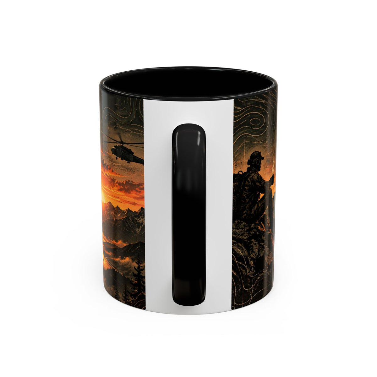 Zero Dark Coffee – Veteran Full-Wrap Mug