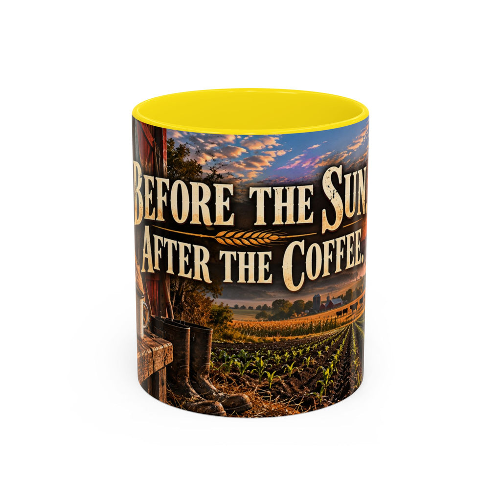 Before The Sun – Farmer Full-Wrap Mug