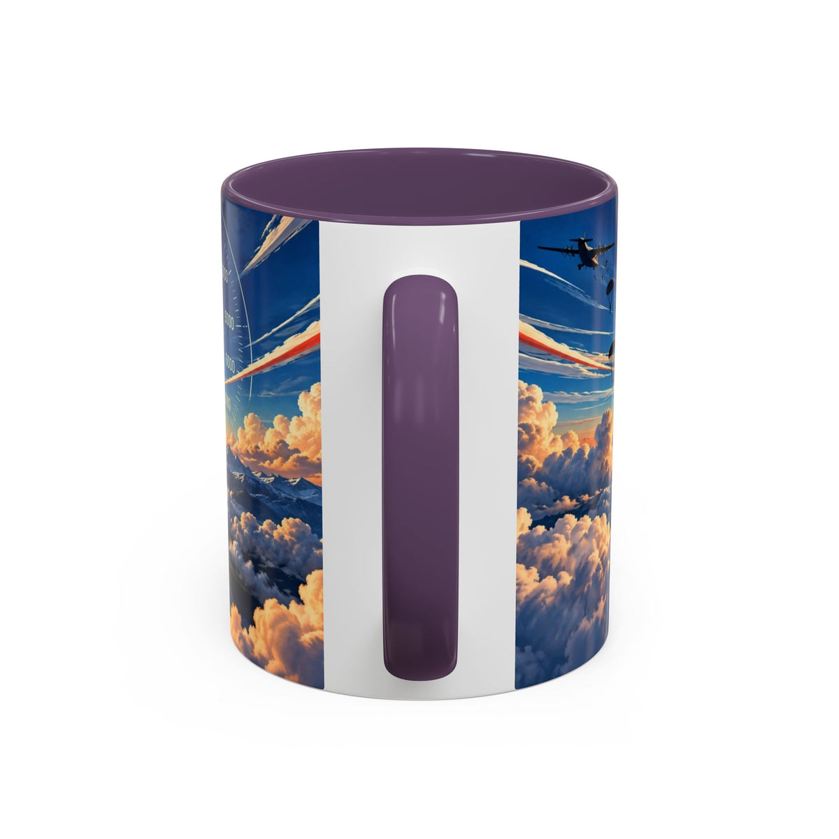 Gravity Can Wait – Skydiver Full-Wrap Mug