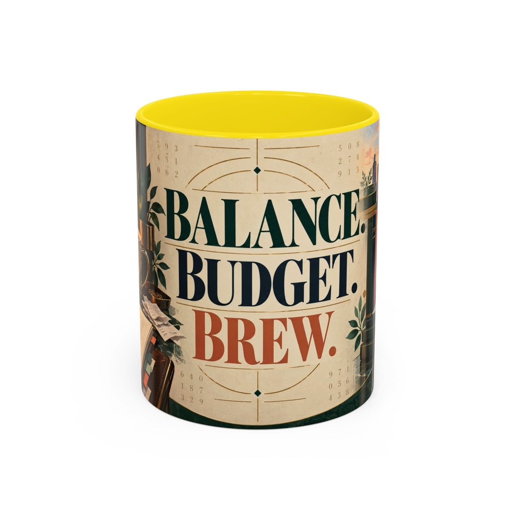 Balance Budget Brew – Accountant Full-Wrap Mug