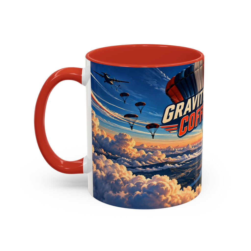 Gravity Can Wait – Skydiver Full-Wrap Mug