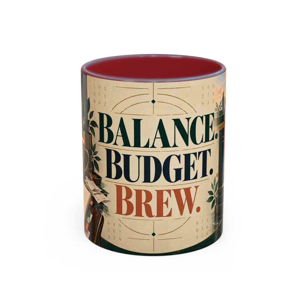 Balance Budget Brew – Accountant Full-Wrap Mug