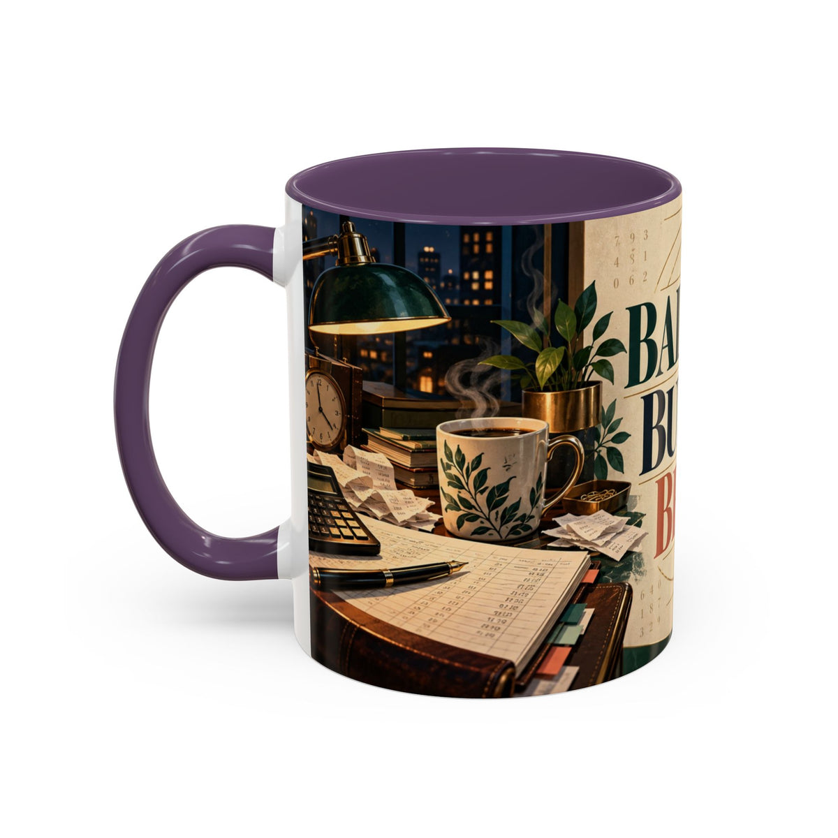 Balance Budget Brew – Accountant Full-Wrap Mug
