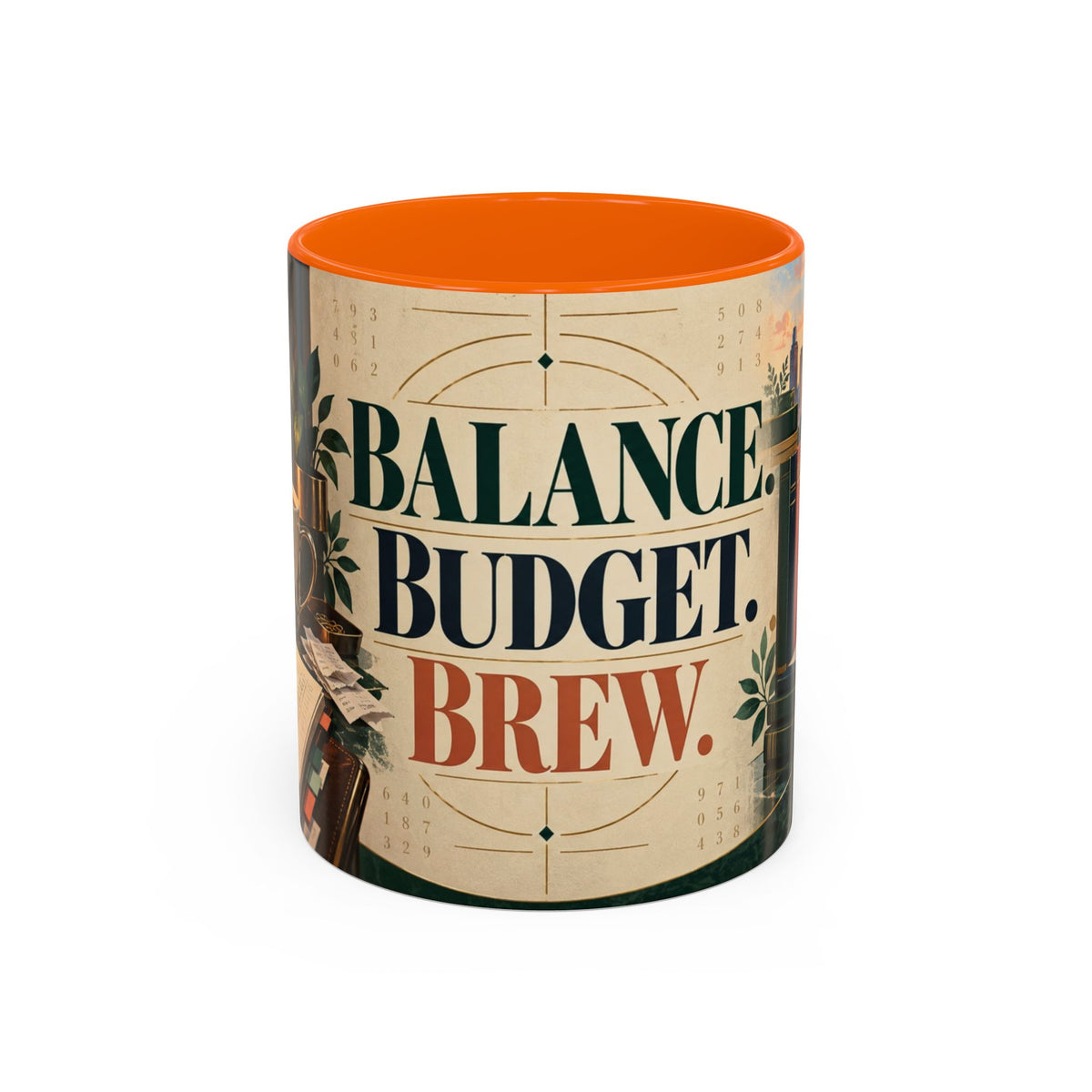 Balance Budget Brew – Accountant Full-Wrap Mug
