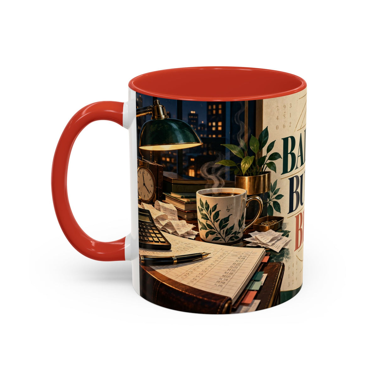 Balance Budget Brew – Accountant Full-Wrap Mug
