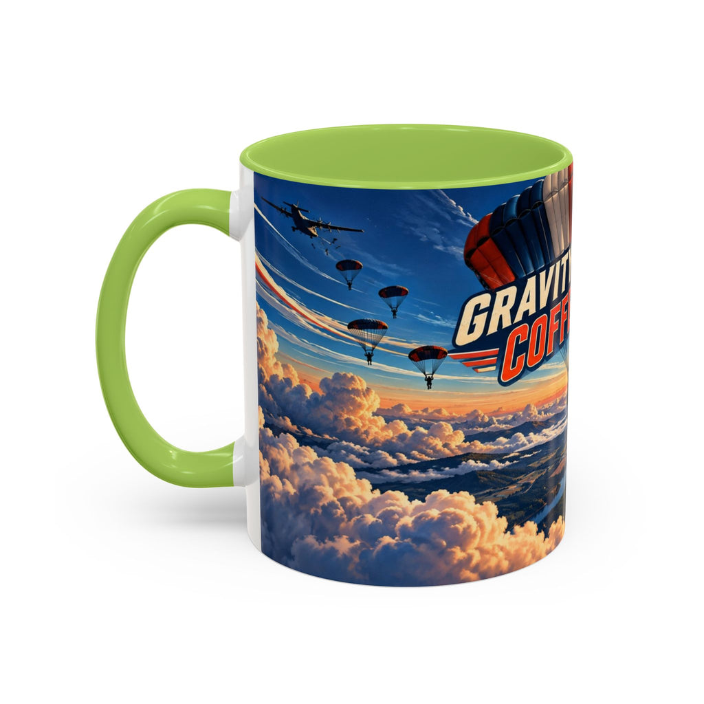 Gravity Can Wait – Skydiver Full-Wrap Mug