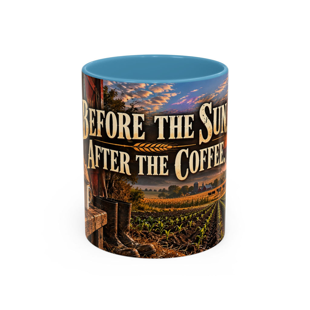 Before The Sun – Farmer Full-Wrap Mug
