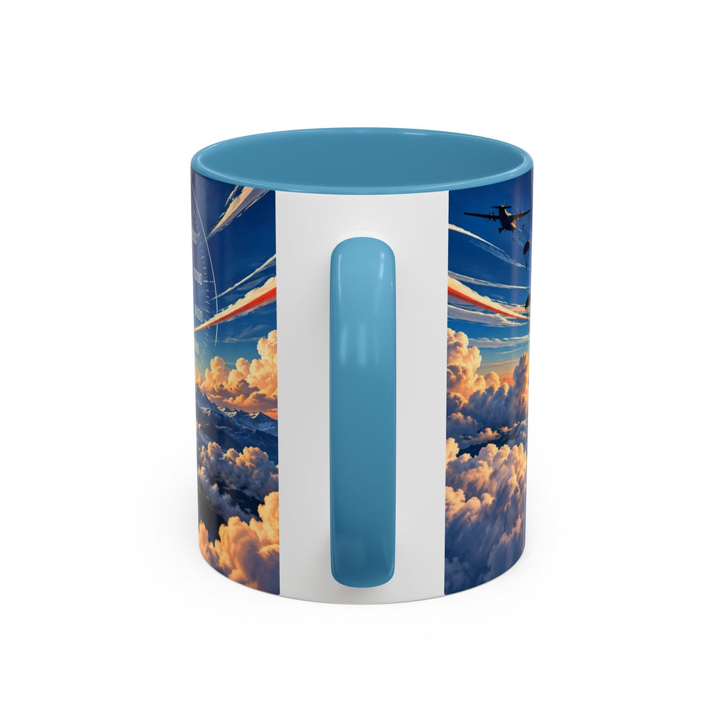 Gravity Can Wait – Skydiver Full-Wrap Mug